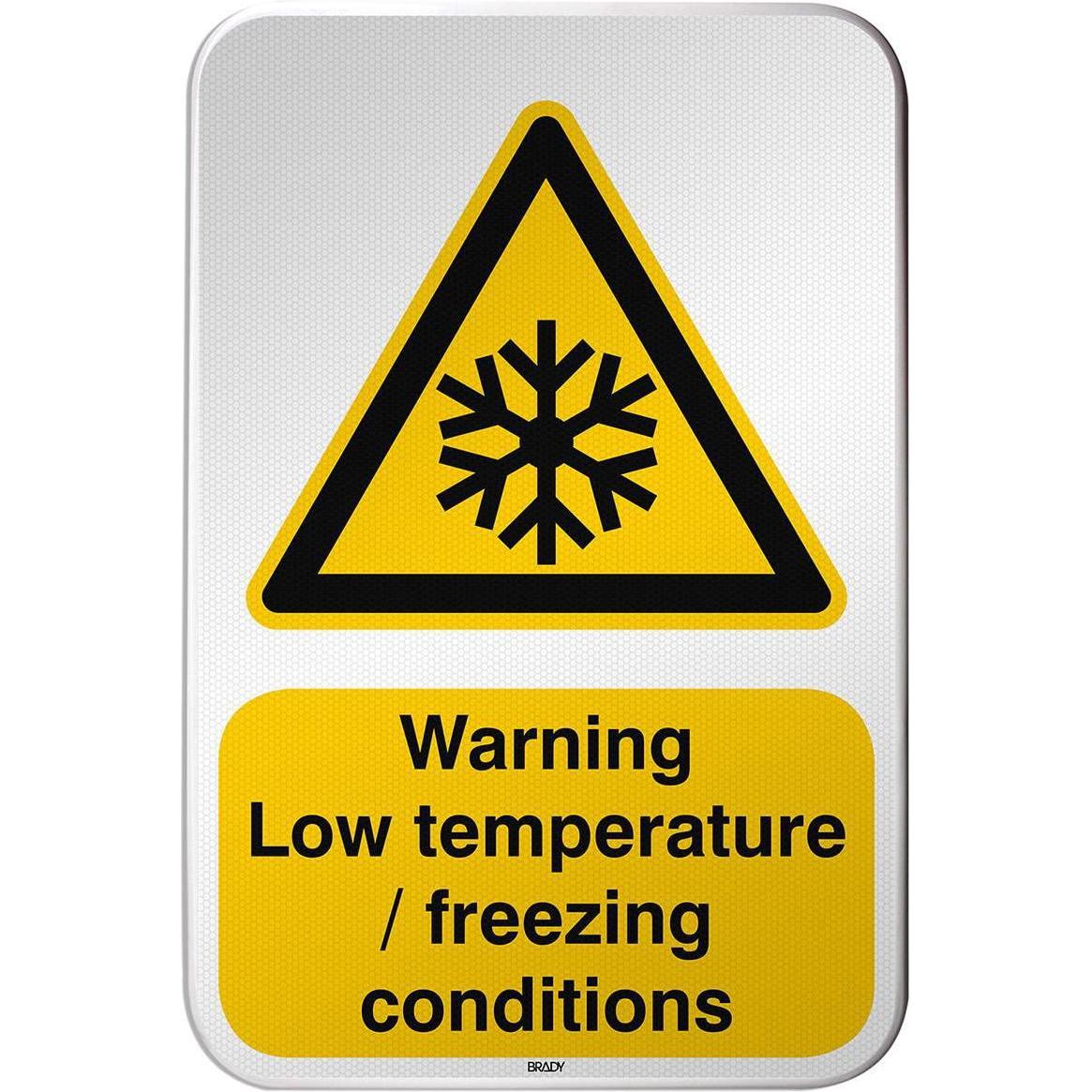 Brady, Sicherheitskennzeichnung, ISO Safety Sign - Warning Low