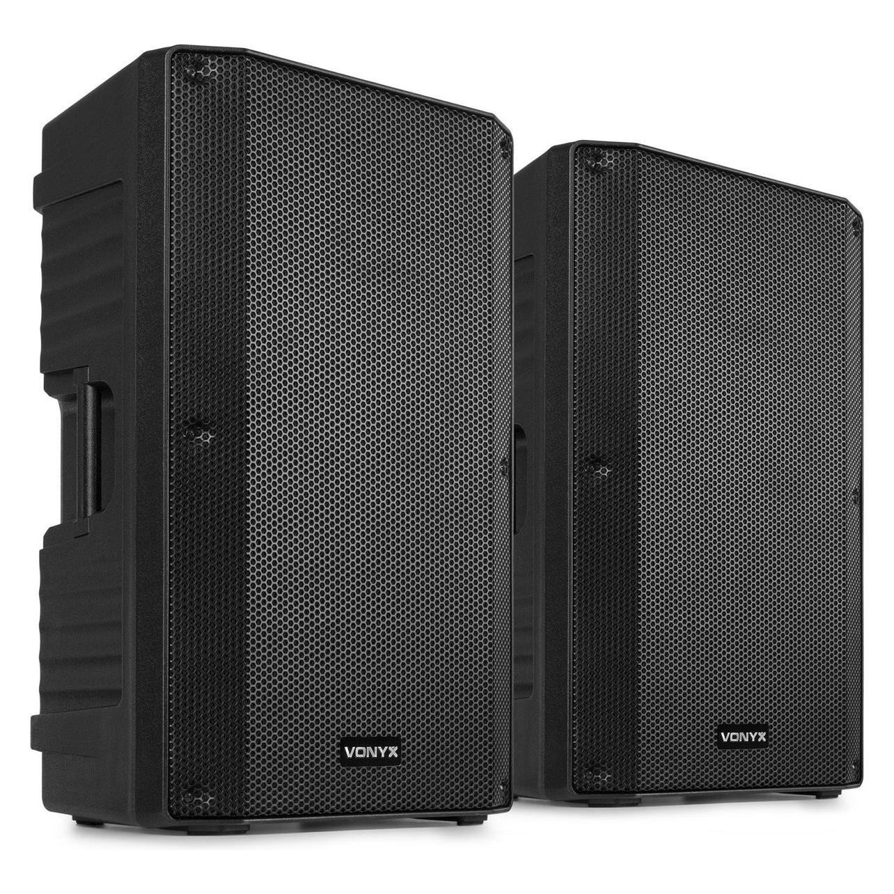 Vonyx Passiver Lautsprecher Set - VONSA12P -Lautsprecher Set 12 Passive Lautsprecher Mit 1600W Kraft Für M (Passivlautsprecher, 1x 400 W), Pa
