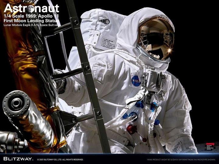 Produktbild Blitzway Apollo 11 LM-5 A7L Astronaut 1/4 Superb Scale Hybrid Statue