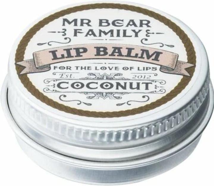 Produktbild Mr. Bear Family Lip Balm Coconut (Lippenbalsam, 15 ml)