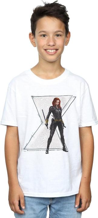 Produktbild Black Widow Movie Natasha Logo TShirt Jungen (152, 158)