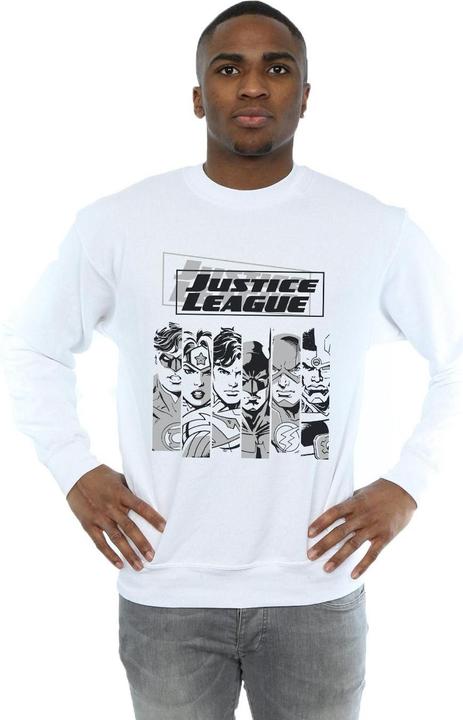 Produktbild Justice League Stripes Sweatshirt (L)