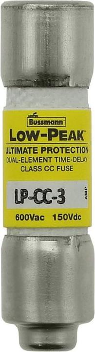 Productafbeelding Eaton Zekering, laagspanning, 3 A, LP-CC-3 (3 A)