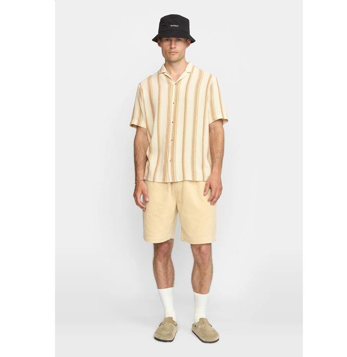 Actual product image Revolution Short-Sleeved Cuban Cotton Shirt (S)