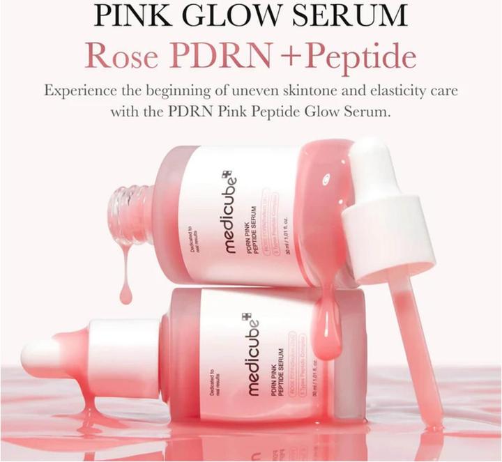 Actual product image Medicube PDRN Pink Peptide Serum (30 ml)