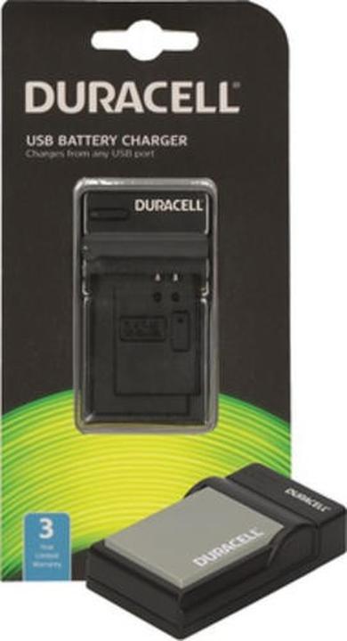 Produktbild Duracell Ladegerät mit USB Kabel für DR9964/Olympus BLS-5 (Kamera Akku Ladegerät)