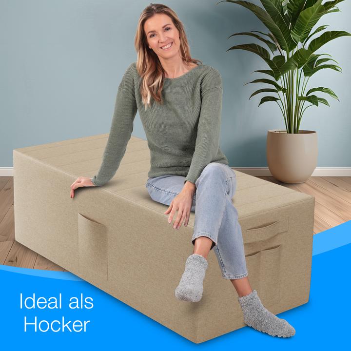 Image du produit Bestschlaf Housse pour matelas pliable (160 x 45 x 65 cm)