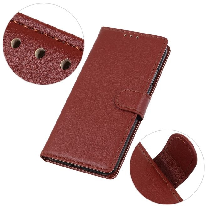 Produktbild MU Classic Litchi Leder Bookcover Series (LG K22)
