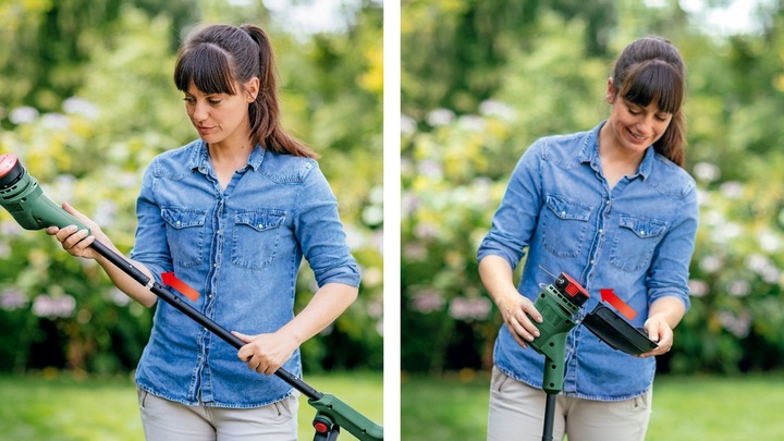 Actual product image Bosch Home & Garden EasyGrassCut 26 electric grass trimmer (Trim line)