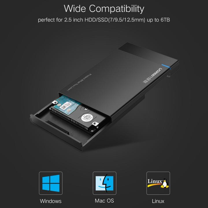 Immagine prodotto Ugreen Custodia per SSD SATA (2.5")