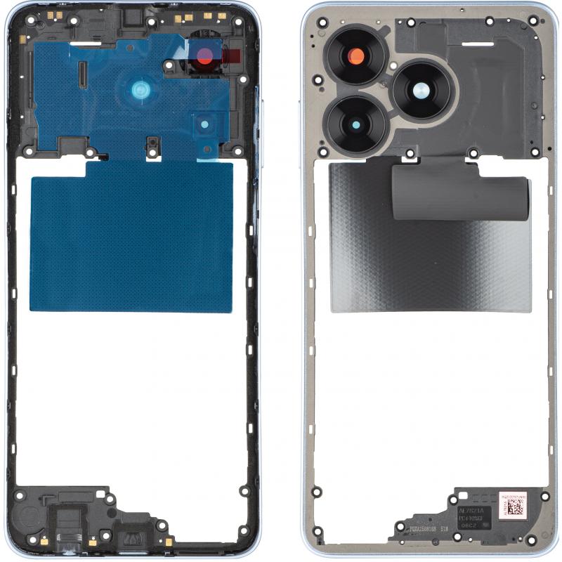 Honor Mitelrame fur X5c Plus, Blue, Pezzi di ricambio per dispositivi mobili, Blu