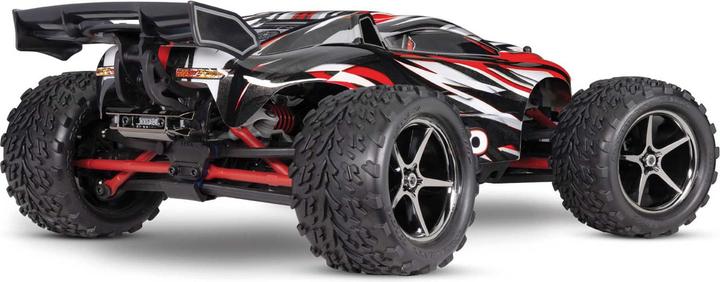Immagine prodotto Traxxas M.TRUCK E-REVO 1:16 4WD EP RTR ROSSO con caricatore e batteria USB-C (RTR pronto all'uso)
