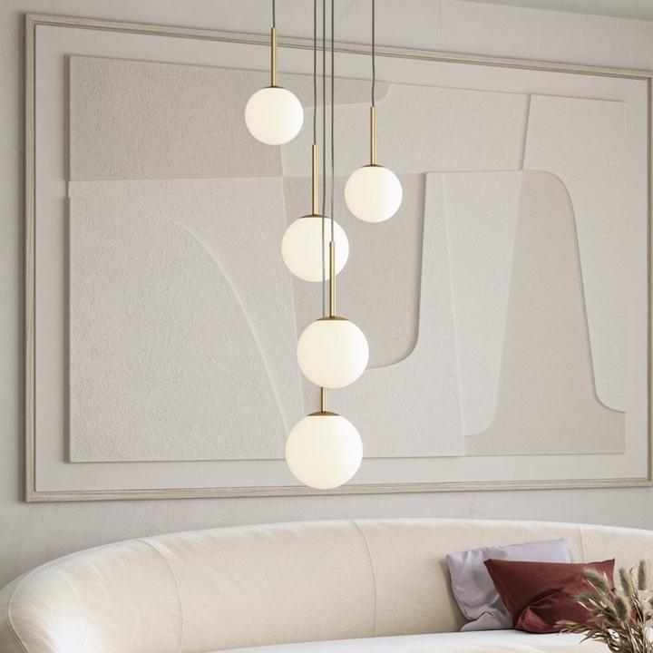 Image du produit Maytoni Basic form suspension, lampe à suspendre 5x E14 couleur or (E14)