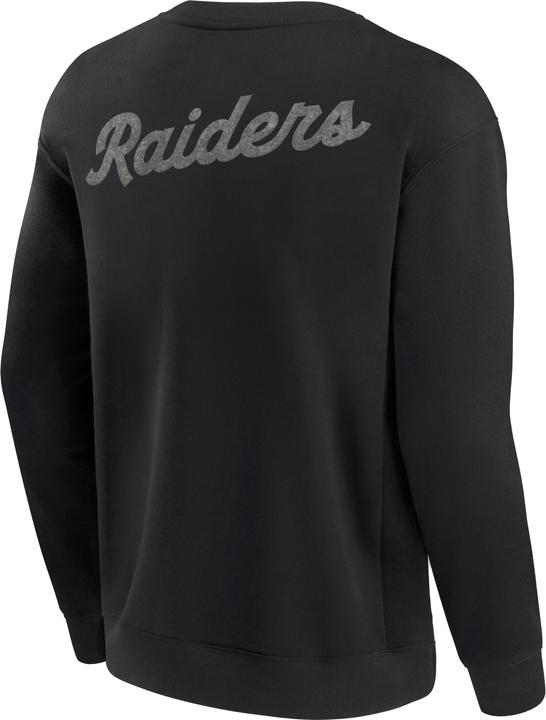 Produktbild Fanatics Las Vegas Raiders Heritage Fleece Crew Sweatshirt L (L)