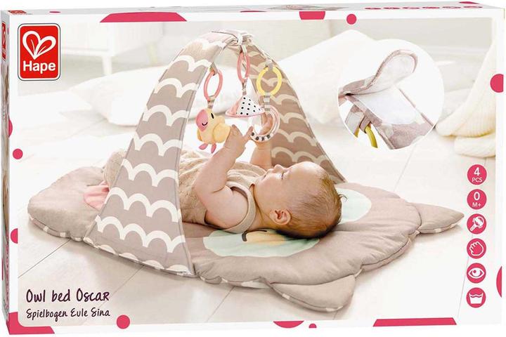 Actual product image Hape babygym Uil Oscar