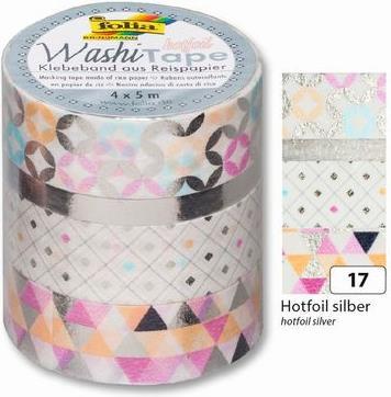 Actual product image Folia Washi Tape Hotfoil