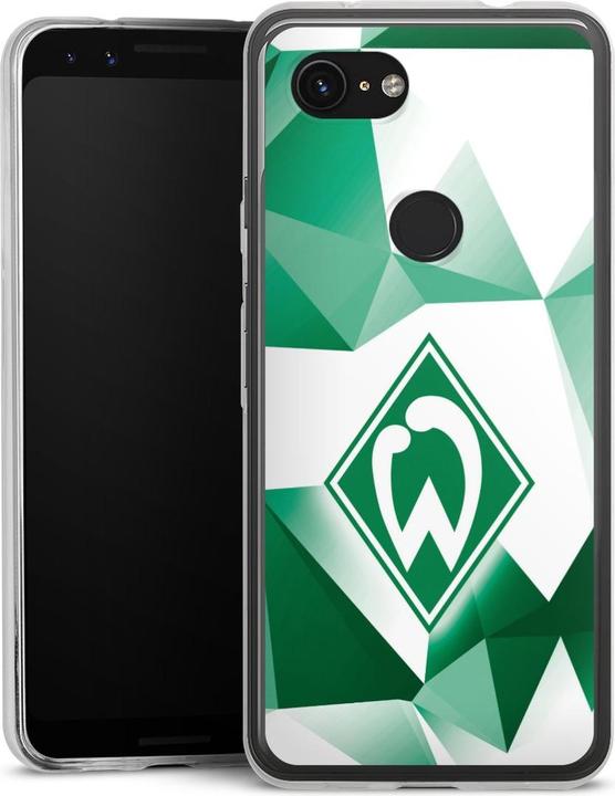 Produktbild DeinDesign Slim Case für Google Pixel 3a Silikon Hülle Ultra Dünn Handyhülle Offizielles Lizenzprodukt SV (Google Pixel 3a)
