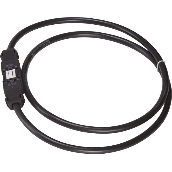 Hager, Kabelschutz + Kabelführung, GKWAD03015 Verbindungleitung Winsta 3x2.5² 1.5m sw (1500 mm)