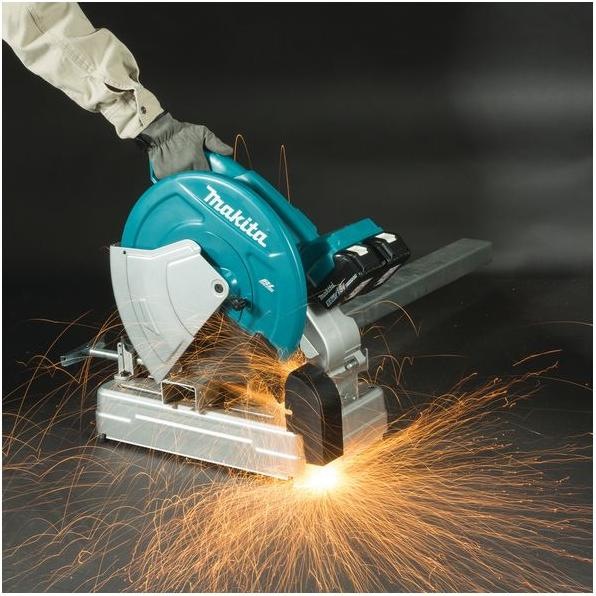 Immagine prodotto Makita Smerigliatrice a batteria 2x18V DLW140 (Troncatrice, 140 W)
