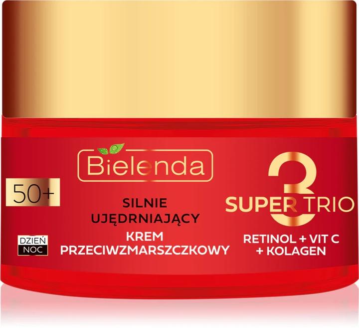Produktbild Bielenda Super Trio Retinol Vitamin C Collagen Firming Anti-Wrinkle 50 Cream 50ml (50 ml)
