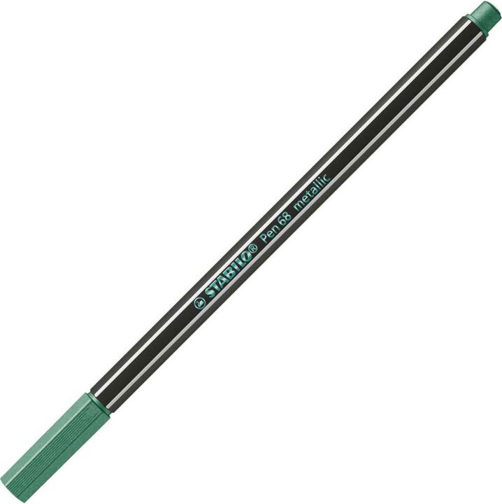 Image du produit STABILO Stylo feutre métallique Pen 68 Premium (Green, 1 x)