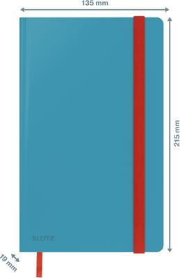 Produktbild Leitz Notizbuch Cosy 14.8 x 21 cm, Liniert, Blau (A5, Liniert, Harter Einband)