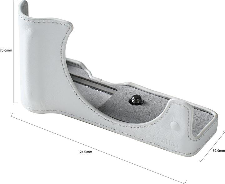 Produktbild SmallRig Leather Half Case Kit Weiss