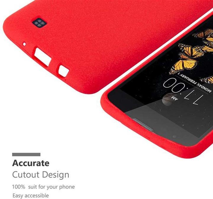 Actual product image Cadorabo TPU Frosted Cover (LG K8)