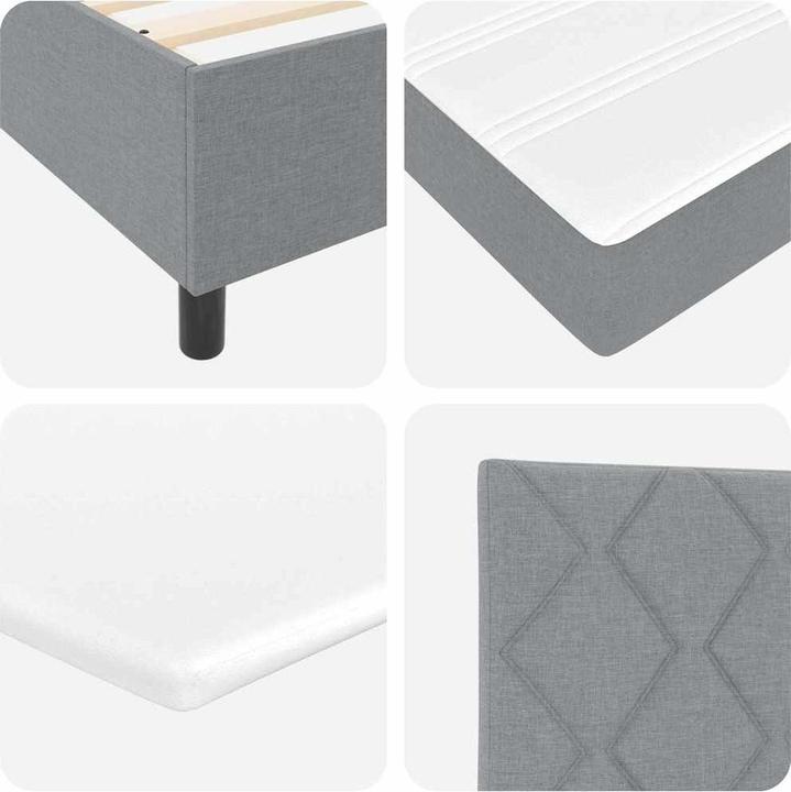 Actual product image VidaXL Box spring bed (100 x 200 cm)