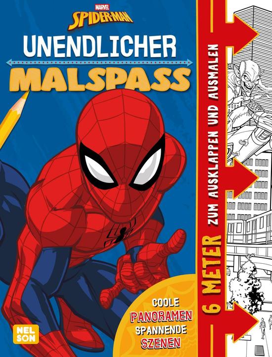 Actual product image MARVEL Spider-Man Unendlicher Malspass