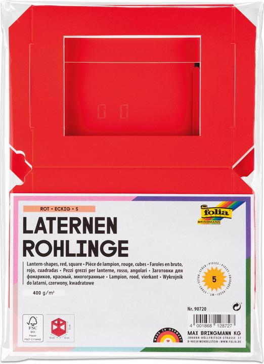 Actual product image Folia Mini lantern blanks