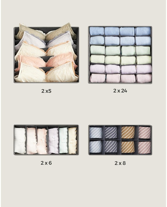 Actual product image Songmics Justin (8 x, 32 x 16 x 10 cm)