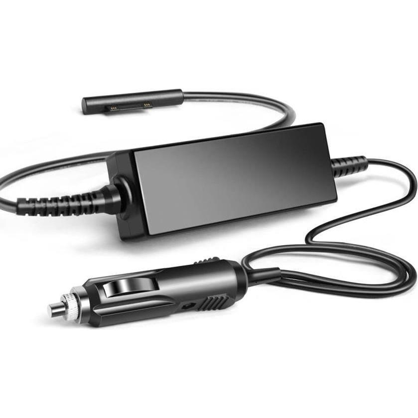 CoreParts Car Adapter for MS Surface, Weiteres Smartphone Zubehör, Schwarz