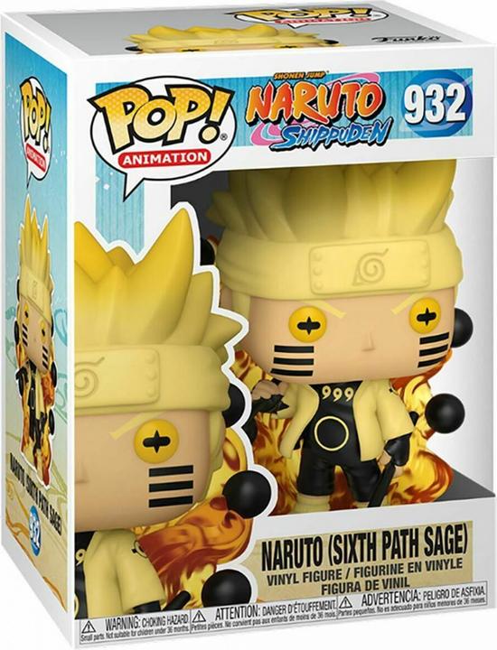Actual product image Funko POP! - Naruto Shippuden: Naruto Six Path Sage