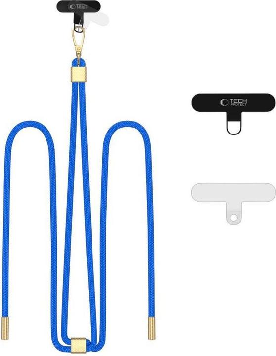 Tech-Protect C2S Rope Crossbody Strap Leash - Blue