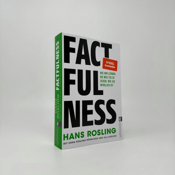 Actual product image Factfulness (German, Hans Rosling, 2019)