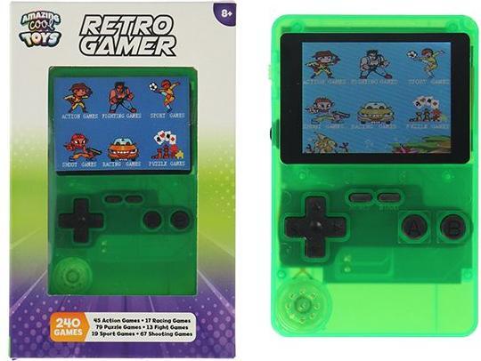 Produktbild Amazing Cool AC Arcade Spielkonsole + Farbbildschirm 7 Cm Grün