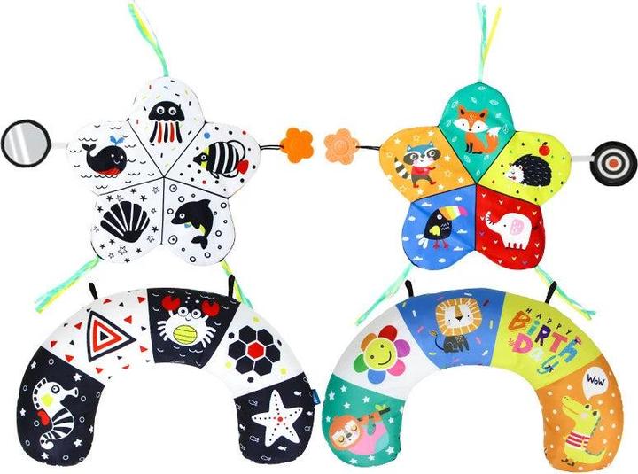 Activity Board Baby Kissen Hochkontrast