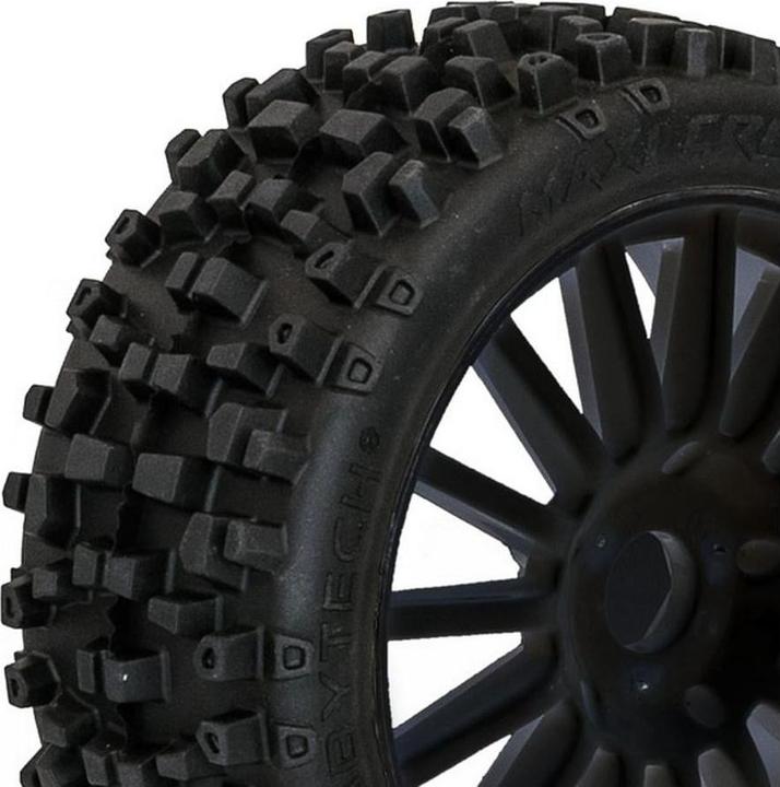 Immagine prodotto Hobbytech Ruote complete MAXI CROSS Buggy Nero, 1:8