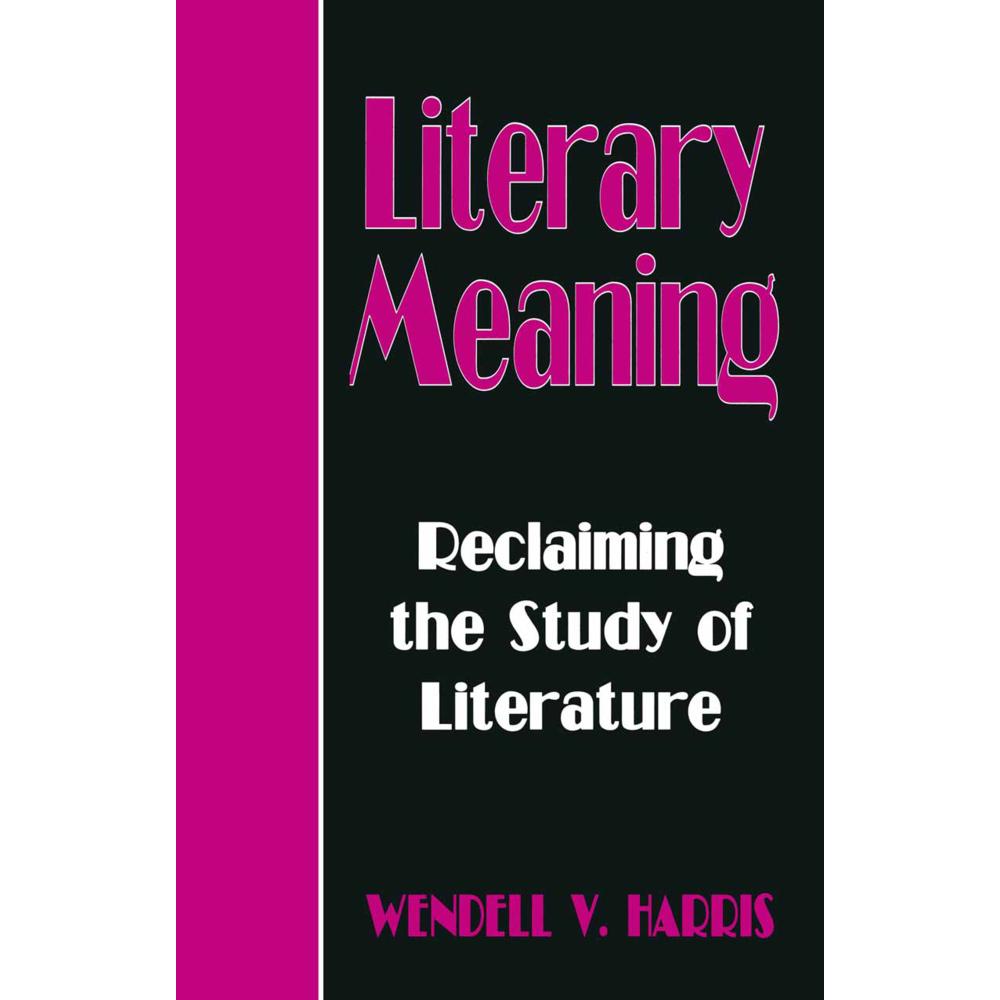Thumbnail - Literary Meaning, Fachbücher von Wendall V. Harris