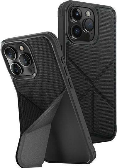 Image du produit Uniq etui Transforma iPhone 15 Pro 6.1" Magclick Charging czarny/ebony black (Apple iPhone 15 Pro)