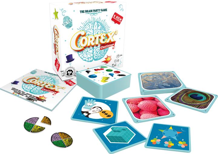 Produktbild Asmodée MAC0008 - Cortex 2 Challenge, Kartenspiel, für 2-6 Spieler, ab 8 Jahren (Deutsch)