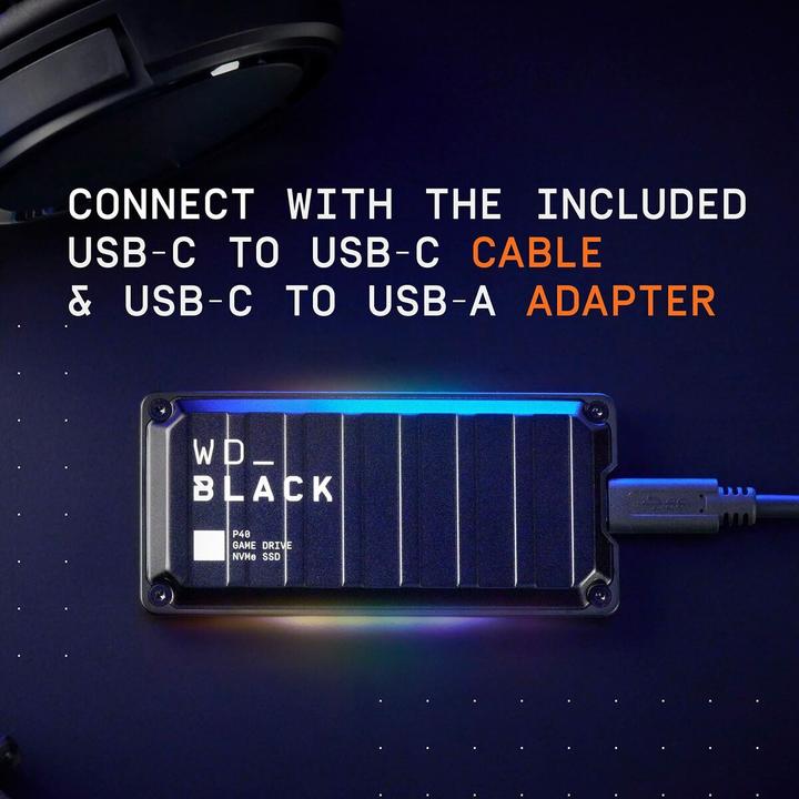 Image du produit WD P40 Game Drive SSD powered by SANDISK (2 To)