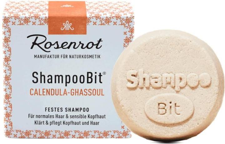 Actual product image Rosenrot ShampooBit Calendula-Ghassoul (Solid shampoo, 55 g)