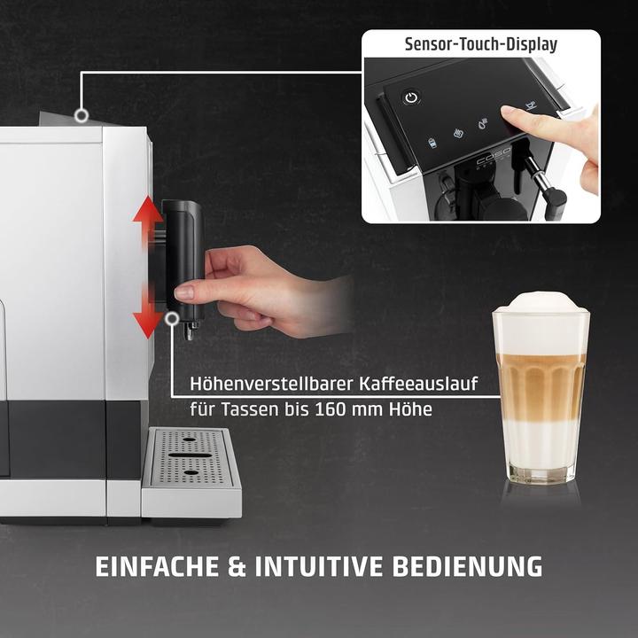 Actual product image Caso Café Crema One fully automatic coffee machine