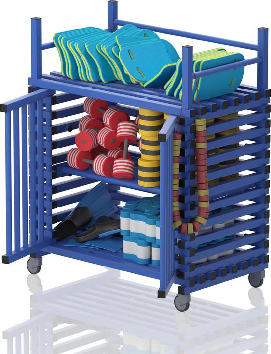 Immagine prodotto Sport-Thieme Carrello a ripiani per attrezzature da piscina