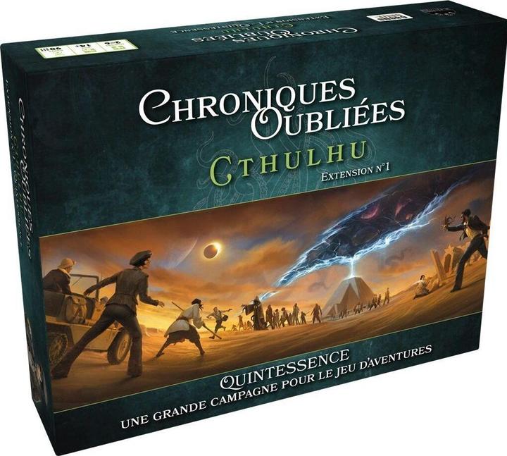 Actual product image Black Book Chroniques Oubliées - Cthulhu - Quintessence (French, 2 - 6 Players)
