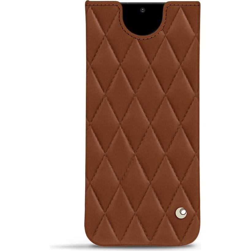 Noreve Lederschutzhülle (Samsung Galaxy S20 Ultra 5G), Smartphone Hülle, Braun