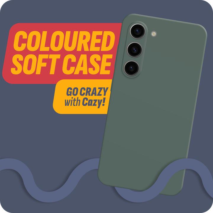 Produktbild Cazy Silikon Hülle Kompatibel mit Samsung Galaxy S23 - Soft TPU Schutz - (Samsung Galaxy S23)