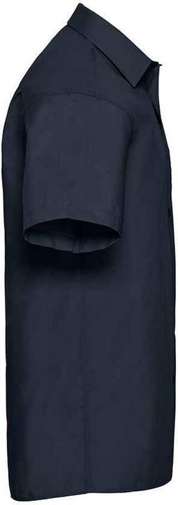 Actual product image Russell Mens Poplin Easy-Care Short-Sleeved Formal Shirt